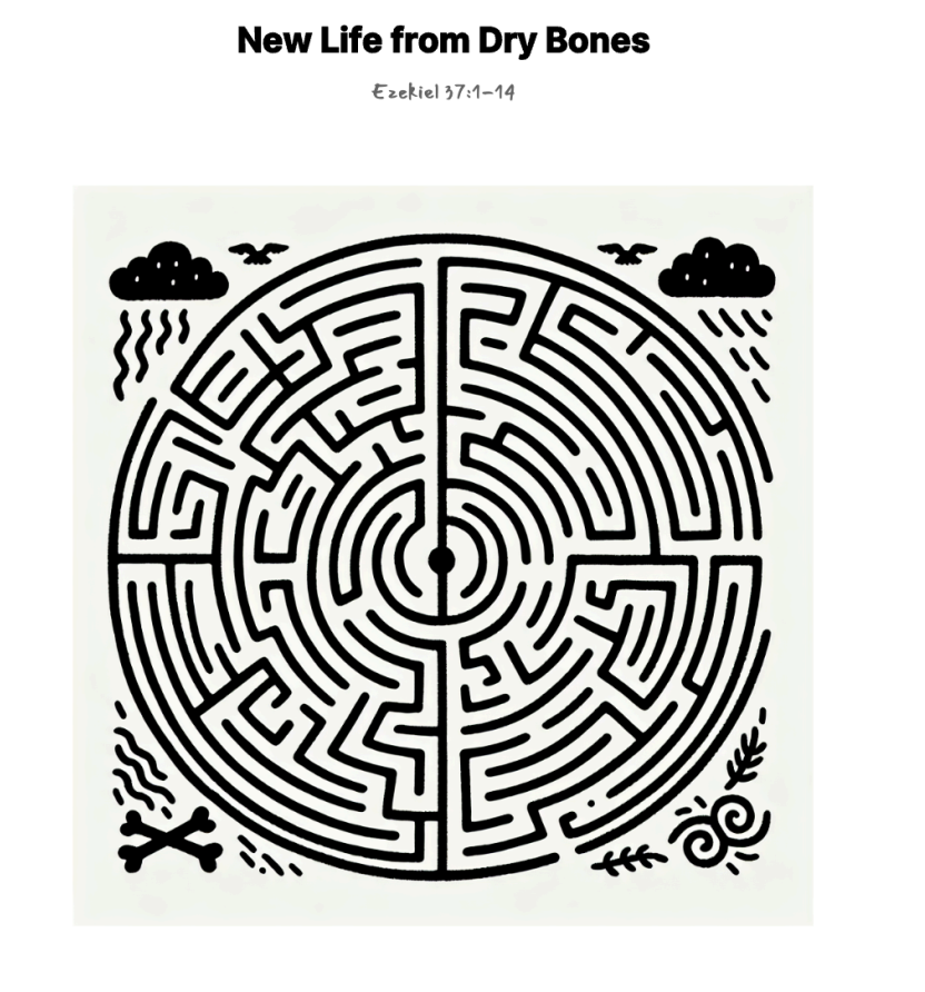 New Life from Dry Bones maze